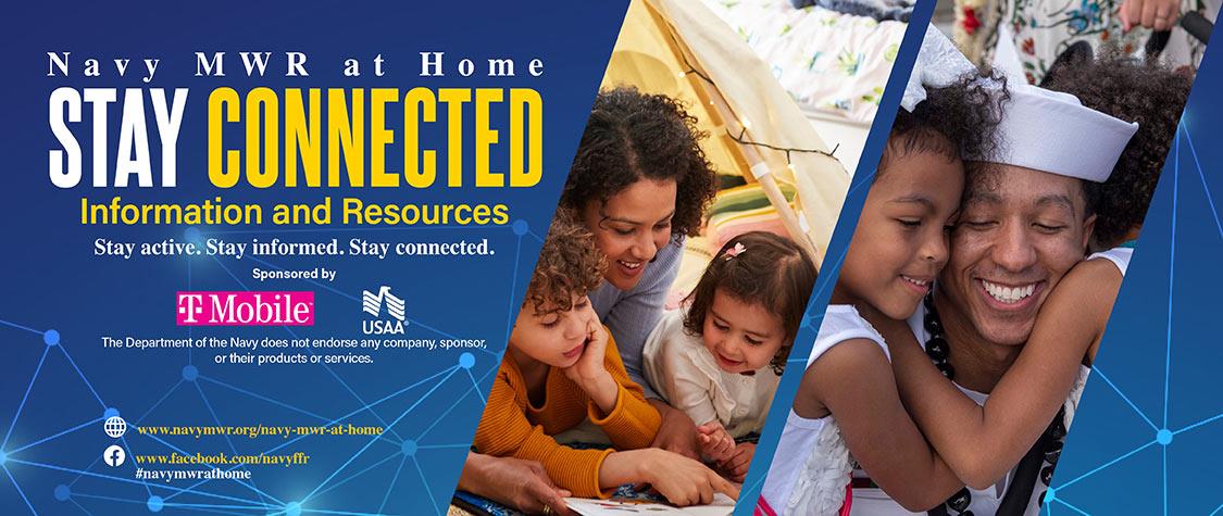 Navy MWR at Home Stay Connected