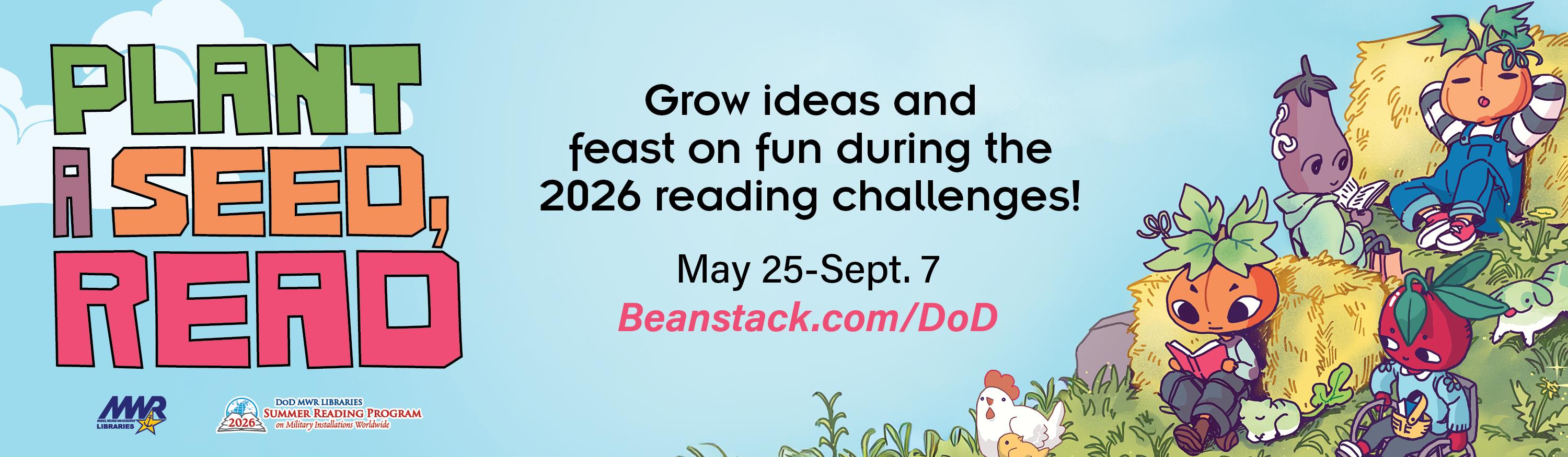 2026 Summer Reading Program graphic