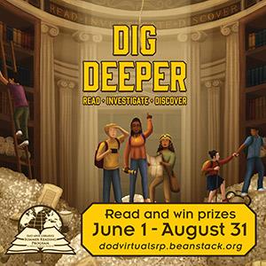 Summer Reading Challenge - Dig Deeper