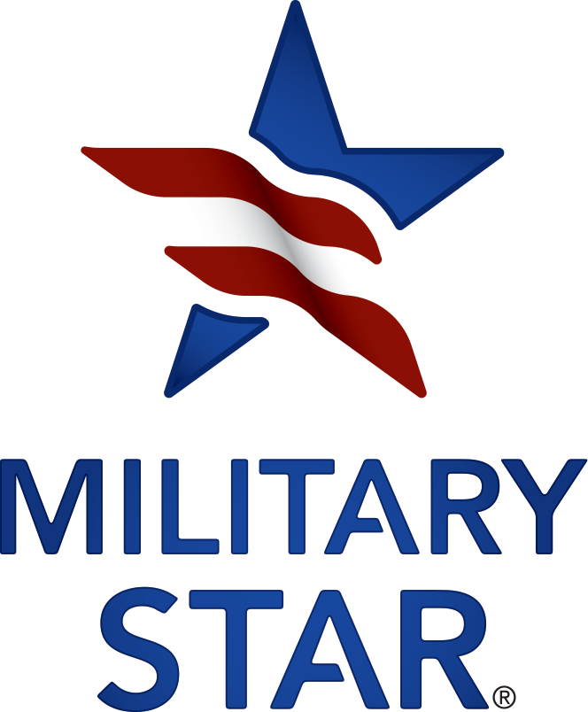 Military Star Card Logo